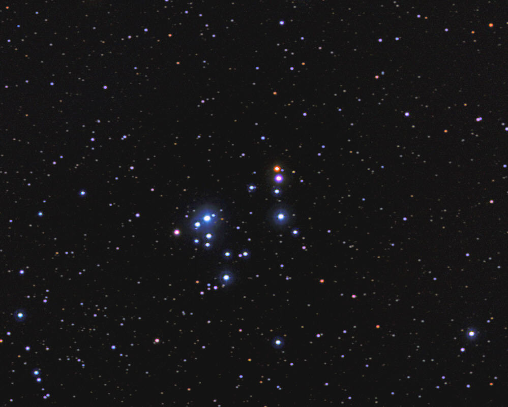 Offener Sternhaufen NGC 2169 (37er Haufen) im Sternbild Orion